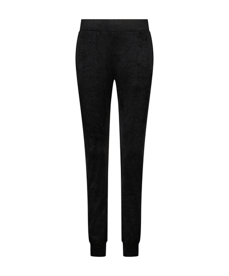 Pantalones de deporte Velours, Negro