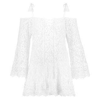T&uacute;nica Lace, Blanco