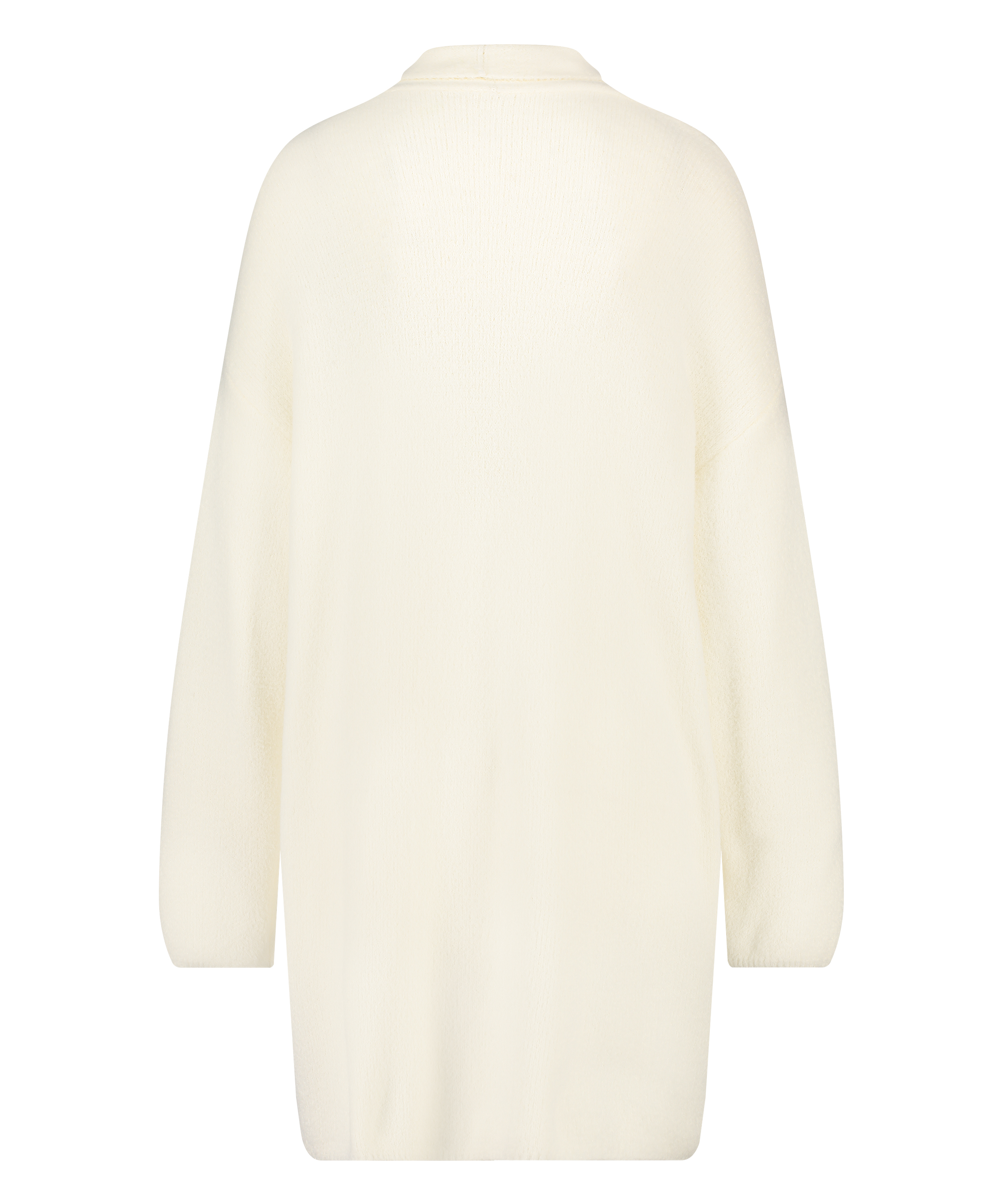 Premium C&aacute;rdigan largo Fluffy, Blanco, main