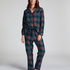Conjunto de pijama Flannel, Verde