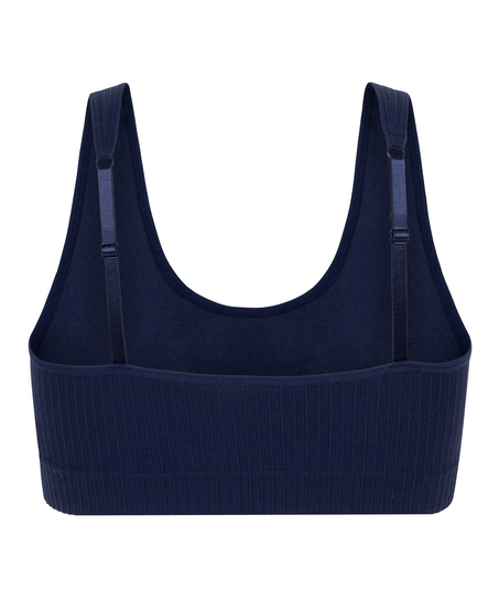 Bralette Dianne Scoop, Azul