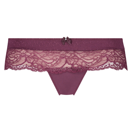 Tanga bóxer Sophie, Morado