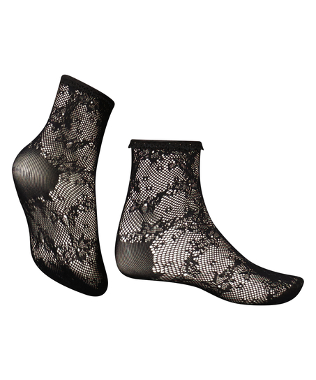 Calcetines Lucy Hale, Negro