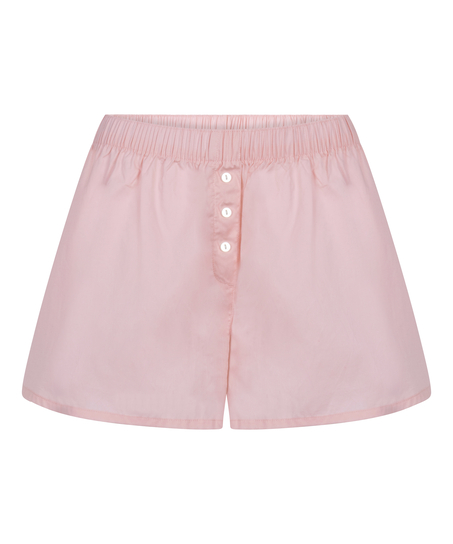Pantalón corto de algodón, Rosa