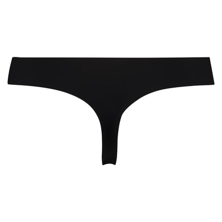 Tanga invisible b&aacute;sico, Negro
