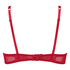 Padded underwired bra Roxy, Rojo
