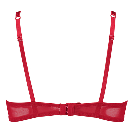 Padded underwired bra Roxy, Rojo