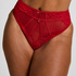 Tanga liguero Whitney, Rojo