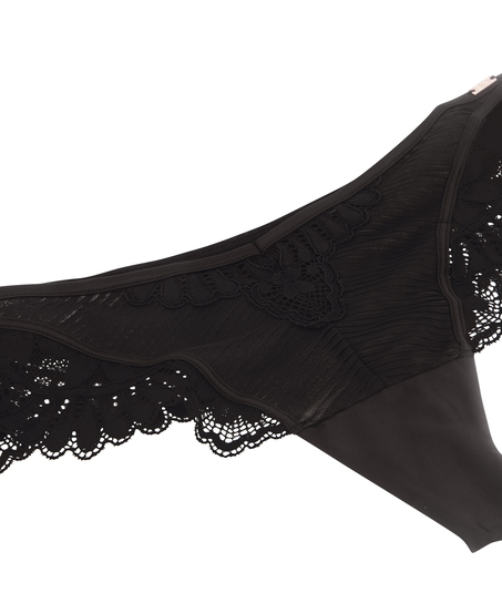 Tanga bóxer Antonia, Negro