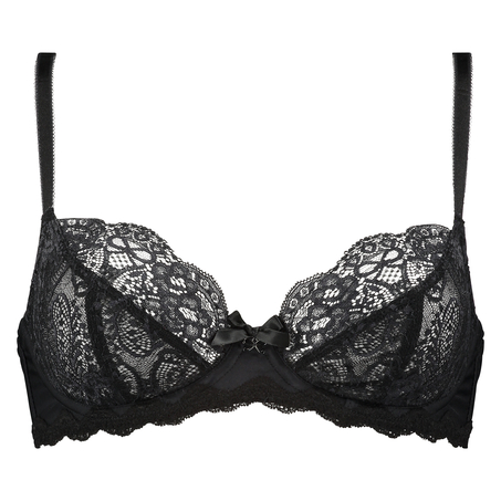 Underwired non-padded bra Katie, Negro