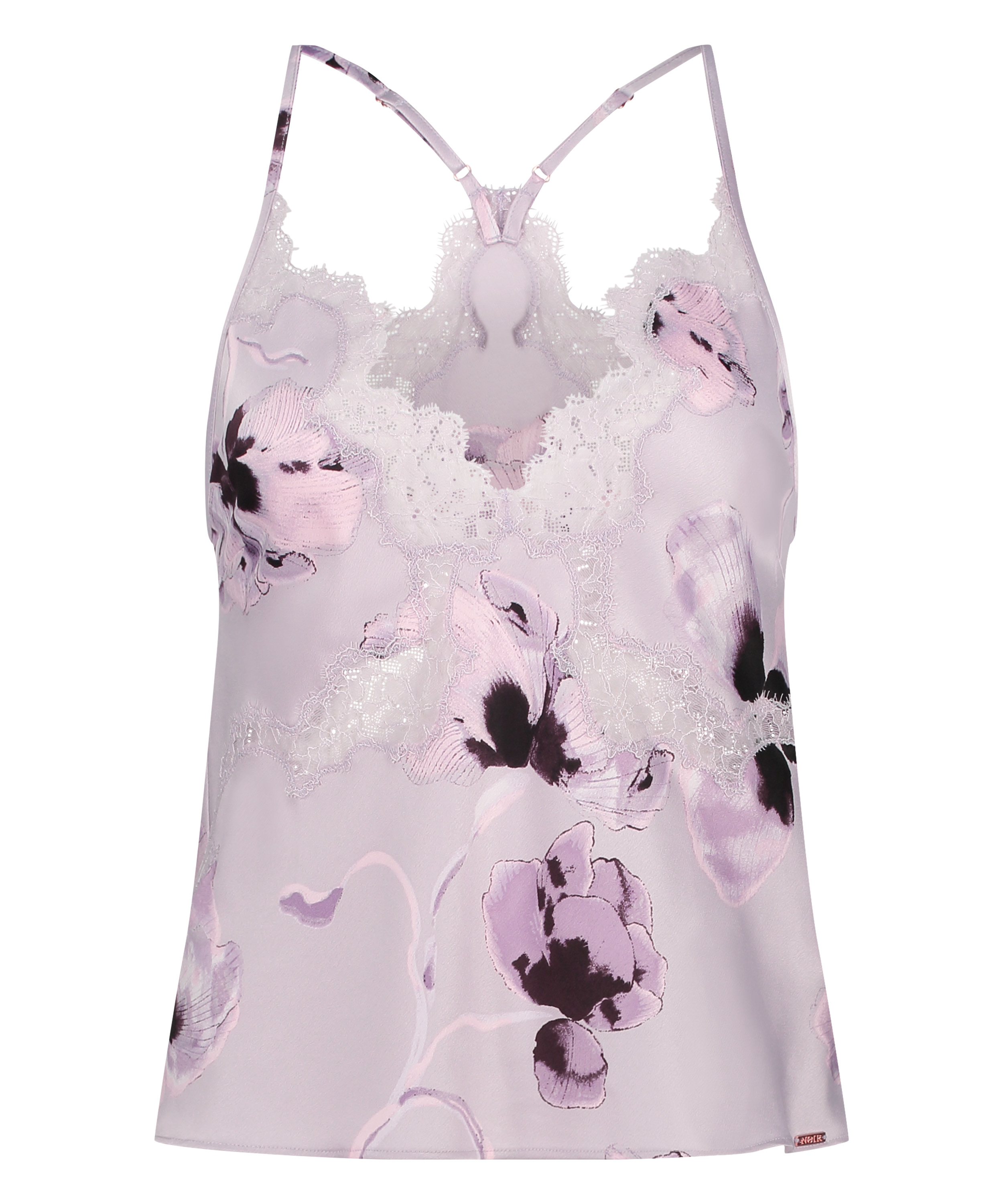 Top de tirantes Satin, Morado, main