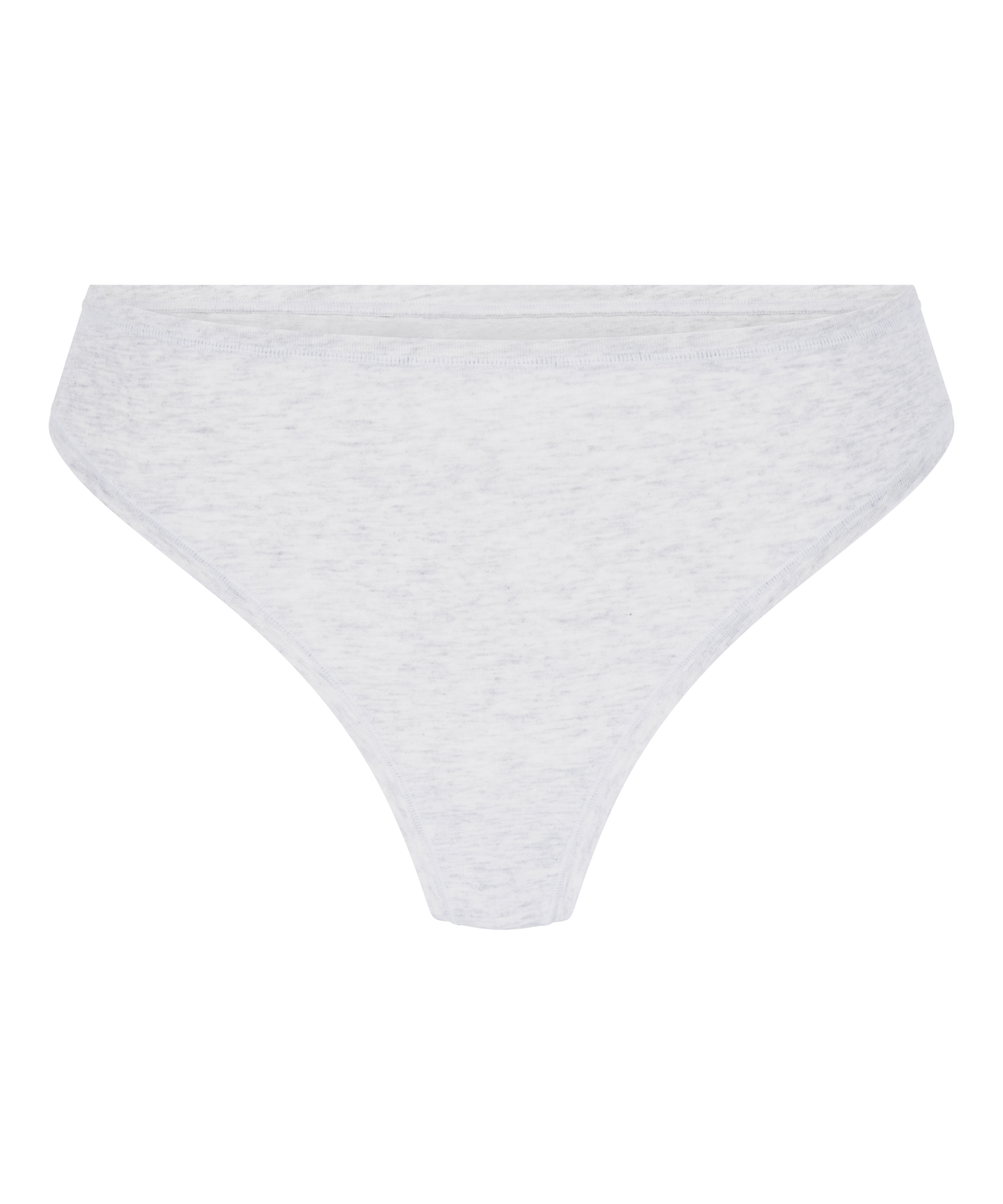 Tanga de algodón suave, Gris, main