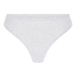 Tanga de algodón suave, Gris