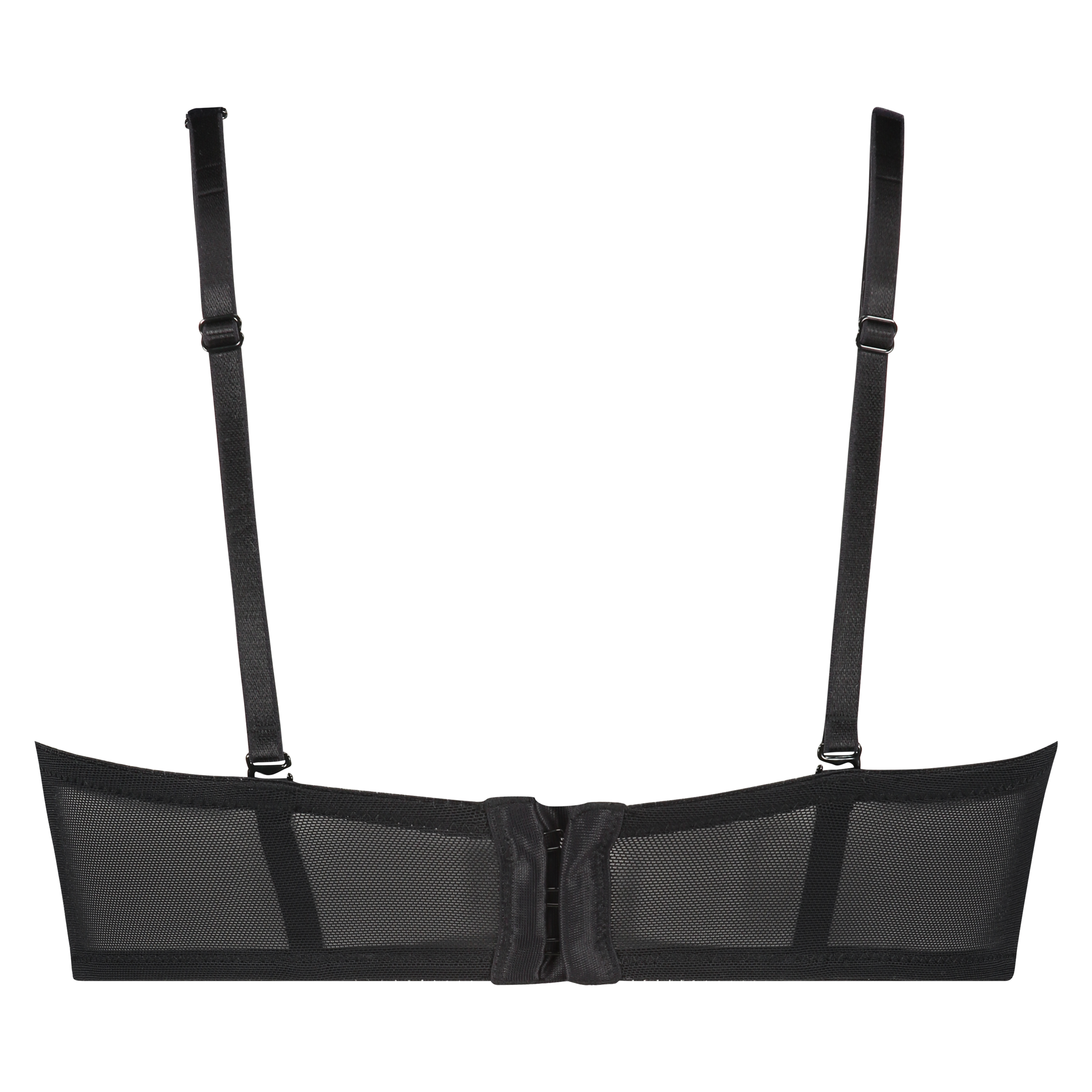 Sujetador de aros preformado sin tirantes Donatella, Negro, main