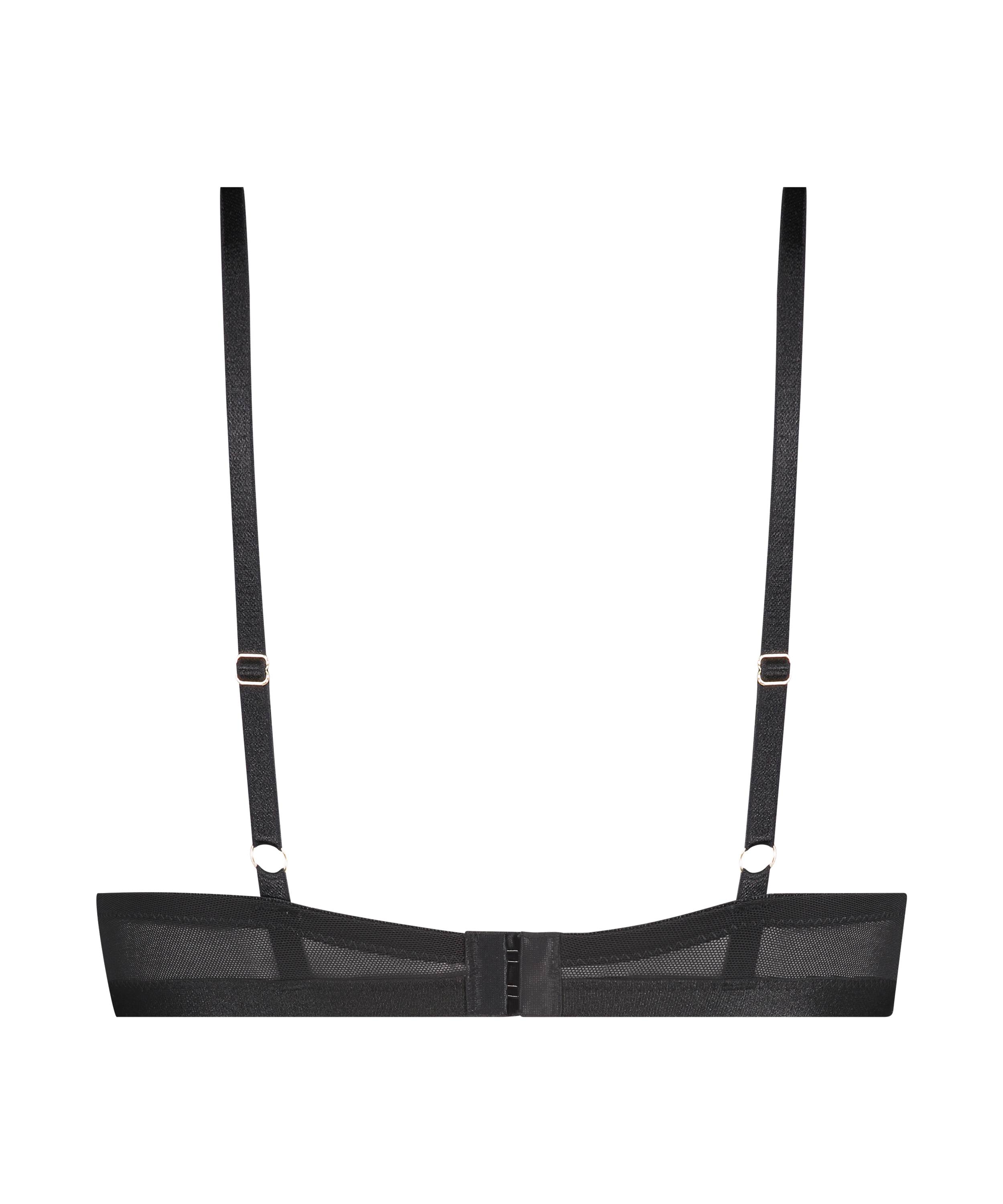 Sujetador push up de aros preformado Malika, Negro, main