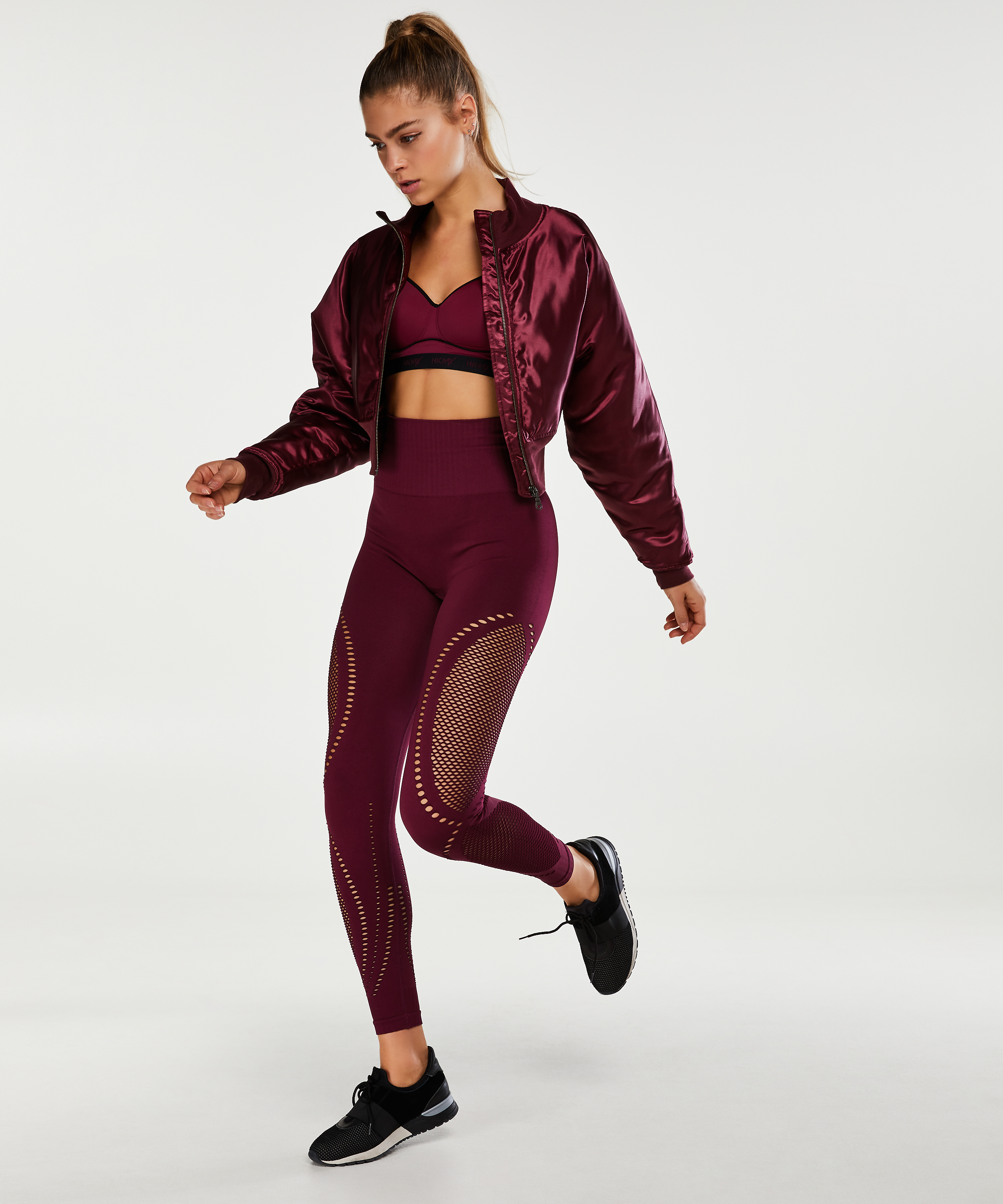 Chaqueta bomber de HKMX, Rojo, main