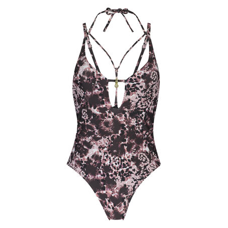 Traje de ba&ntilde;o Animaux, Negro