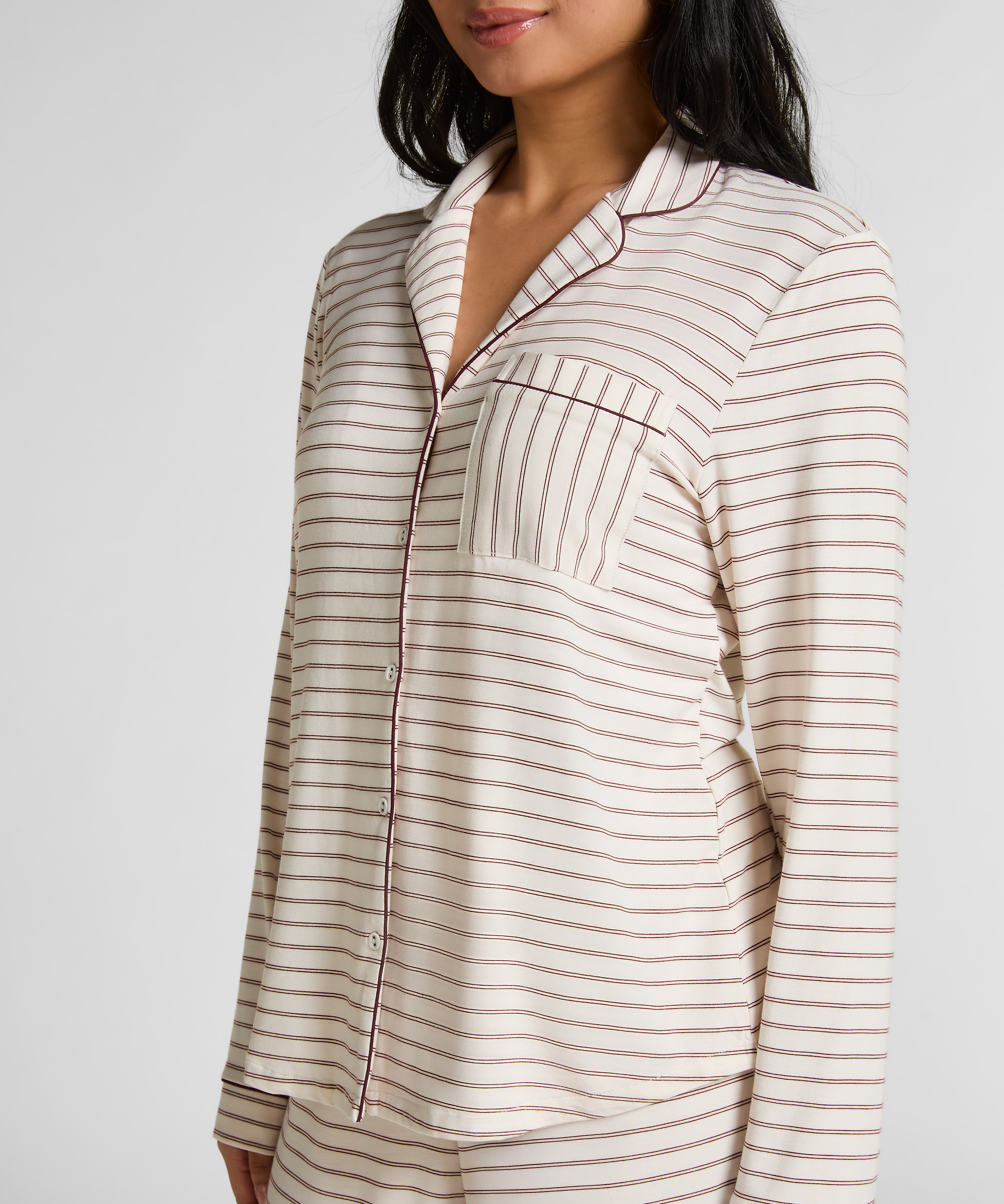 Chaqueta de manga larga de jersey Essentil, Blanco, main