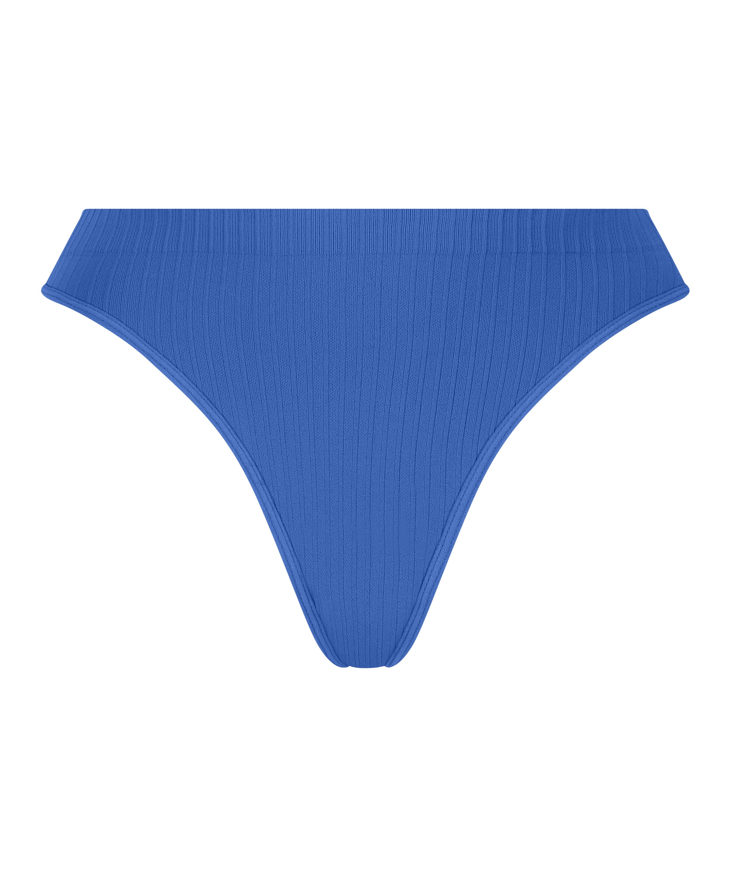 Tanga de tiro alto Dianne, Azul, main