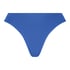 Tanga de tiro alto Dianne, Azul
