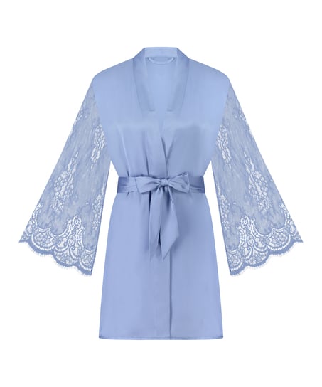 Kimono Satin, Azul
