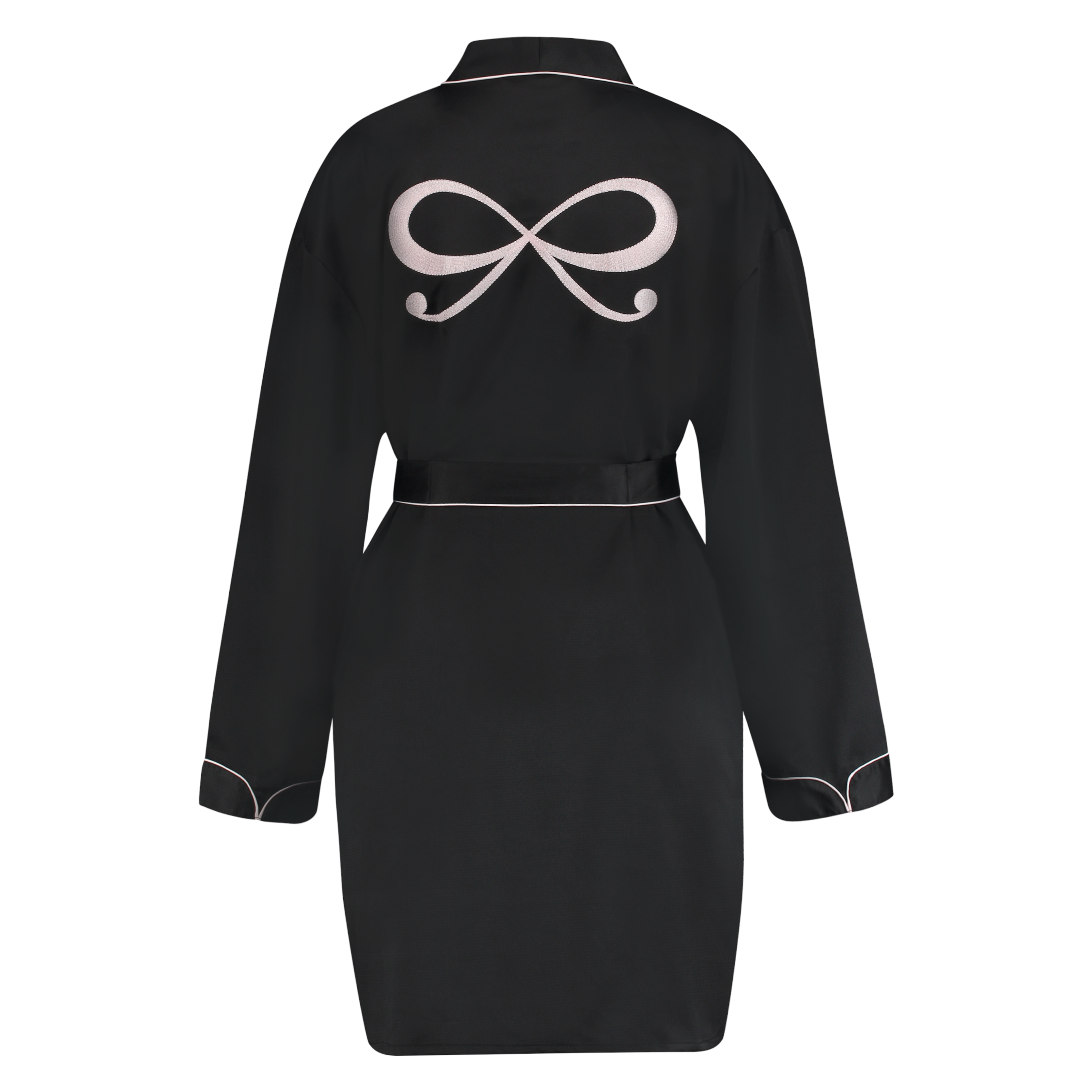 Kimono Satin, Negro, main