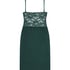 Vestido lencero Nora Lace, Verde