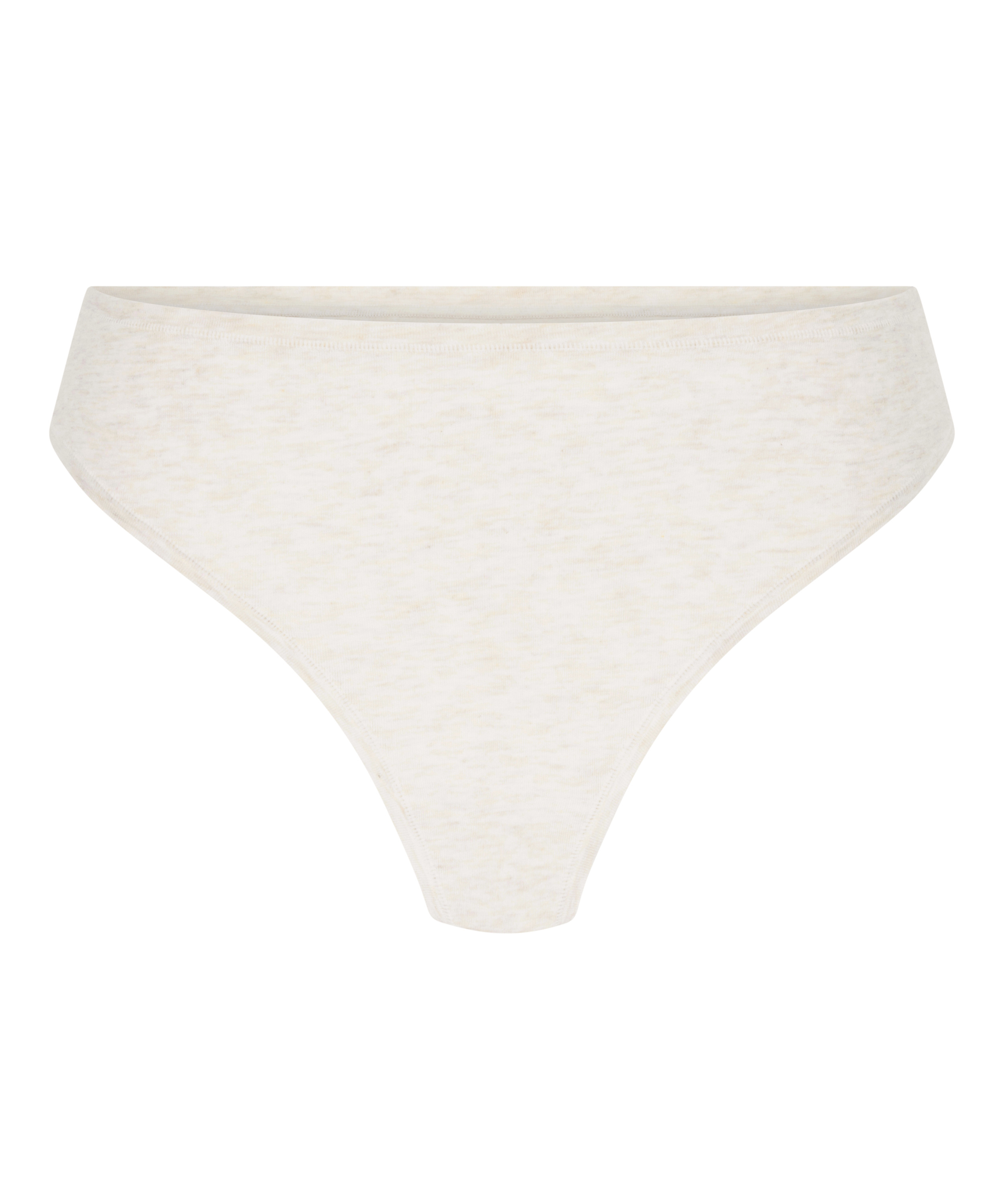 Tanga de algodón suave, Beige, main