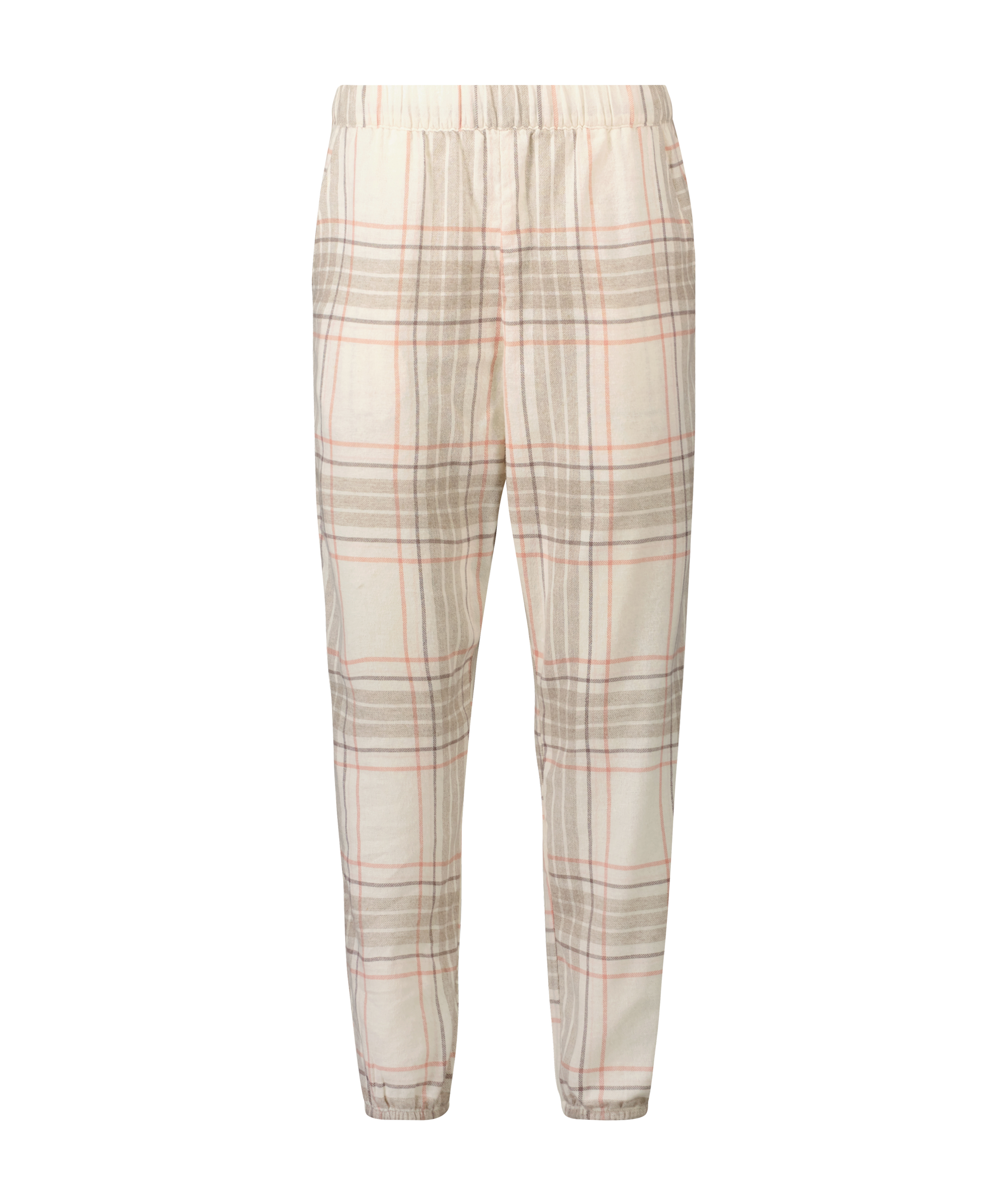 Tall Pantalón de pijama Twill Check, Gris, main