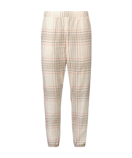 Tall Pantalón de pijama Twill Check, Gris