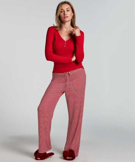 Conjunto de pijama, Rojo