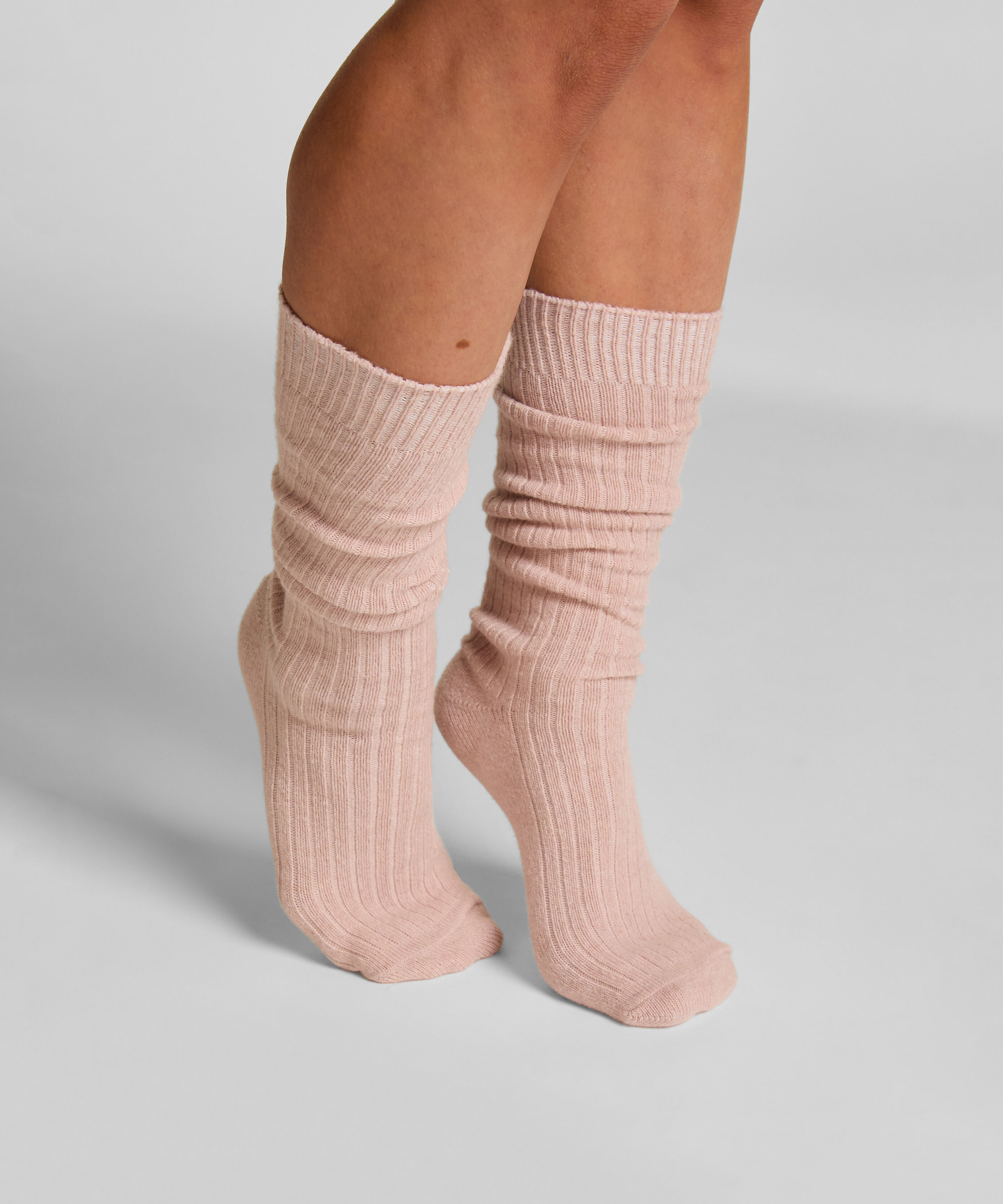 Calcetines de cachemira, Rosa
