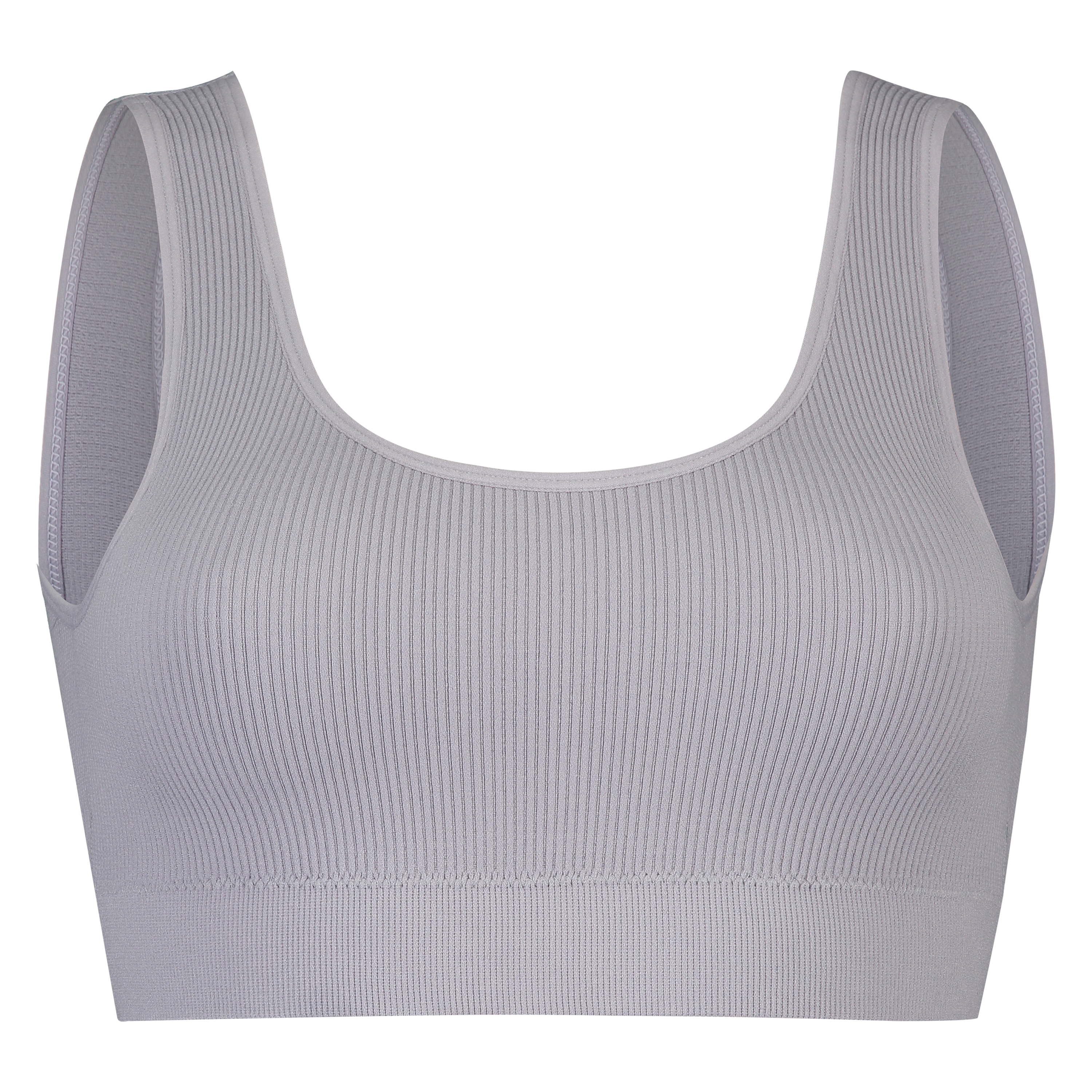 Bralette sin costuras, Gris, main