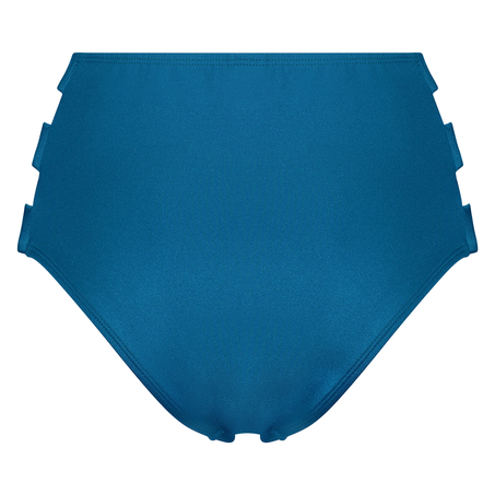 Braguita de bikini de corte alto Sunset Dream, Azul