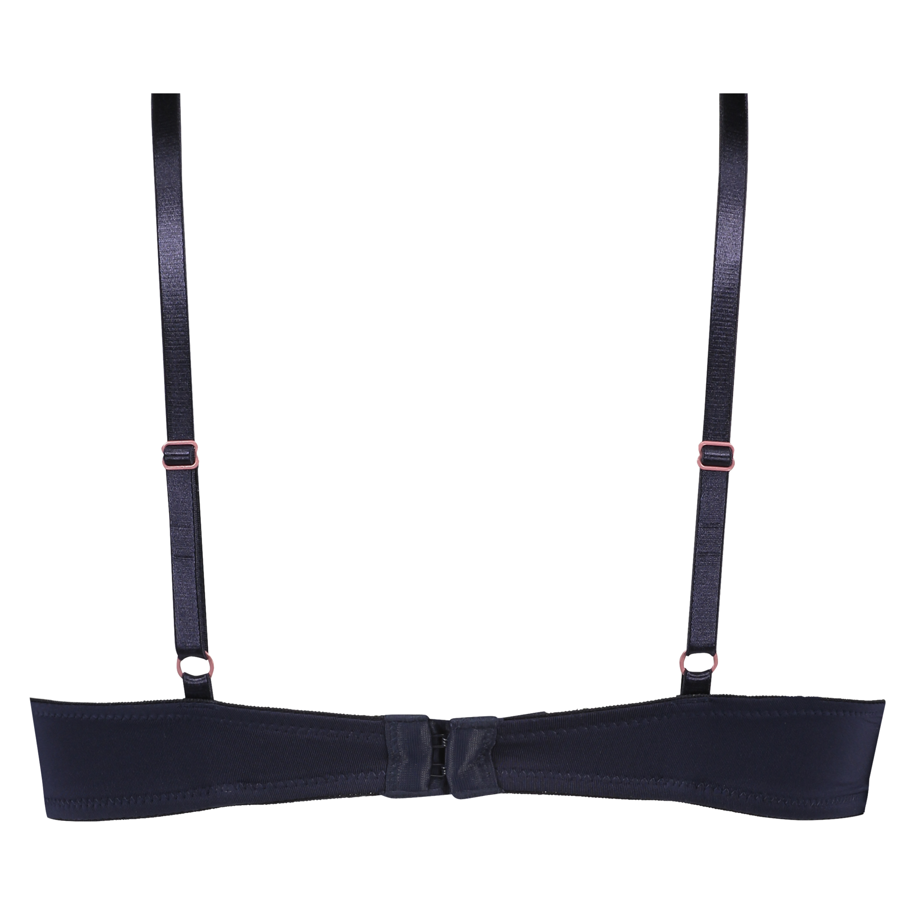 ﻿Sujetador con aros preformado Plunge, Azul, main