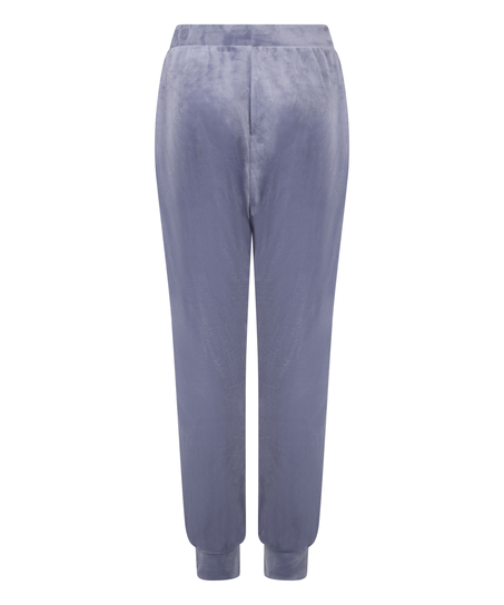 Pantalones de deporte Velours, Azul
