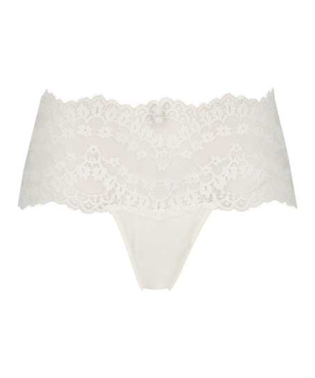 Tanga boxer Daisy, Blanco