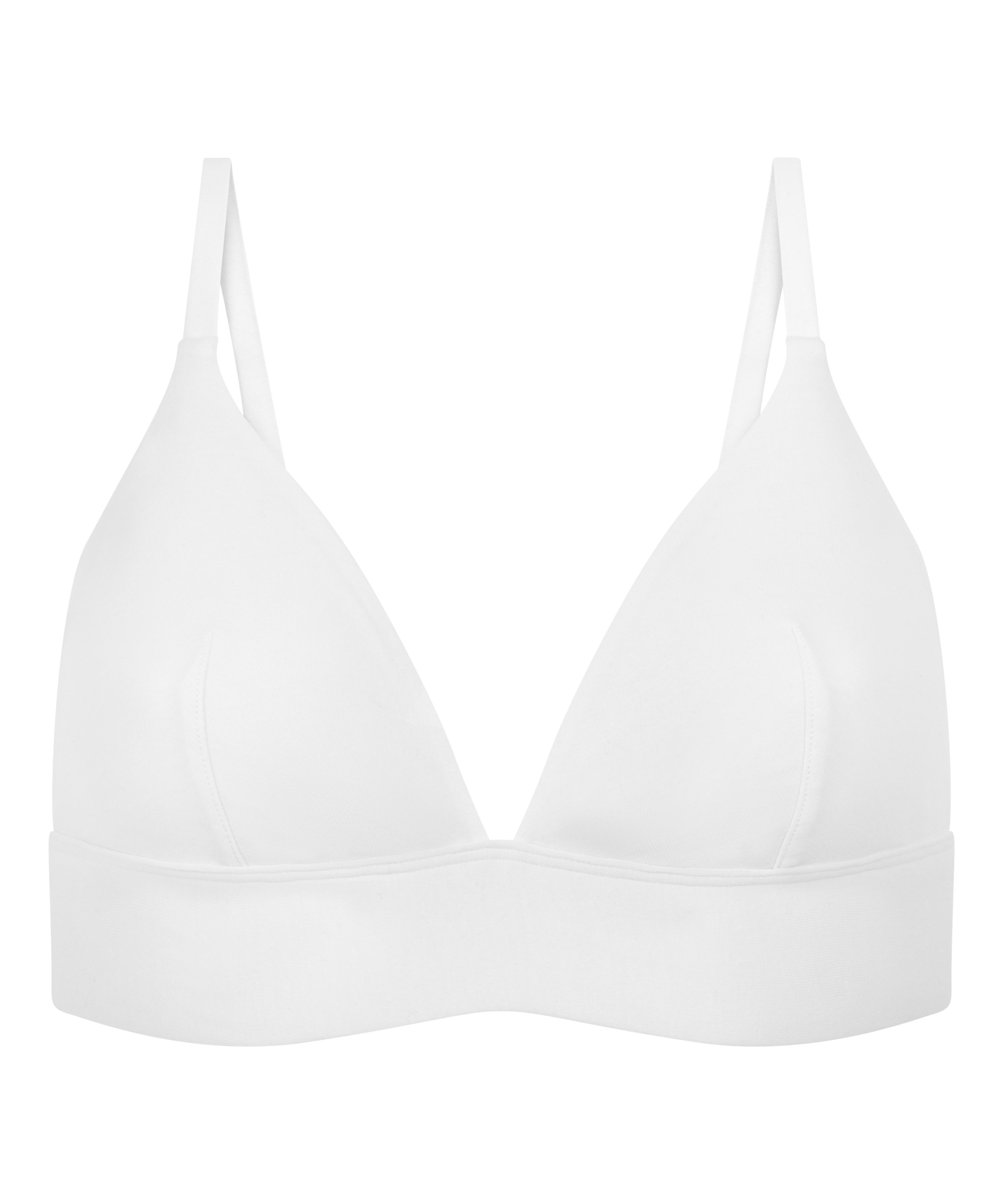 Bralette de algod&oacute;n, Blanco, main