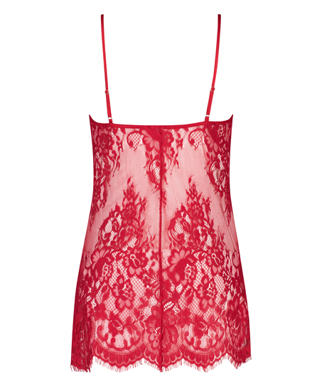 Vestido tipo camis&oacute;n Jennifer, Rojo