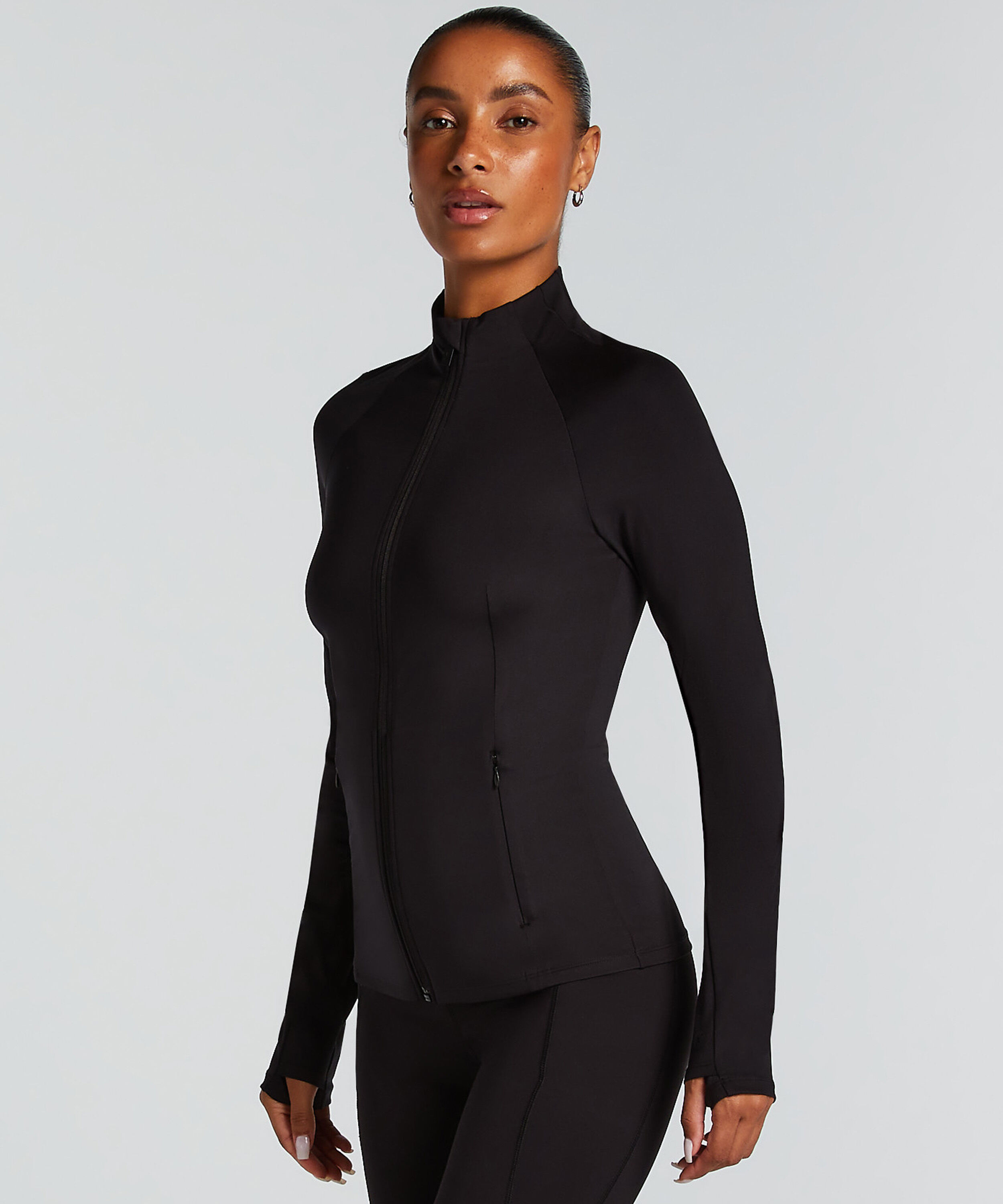 HKMX Chaqueta deportiva, Negro