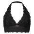 Bralette halter preformado Rosalyn, Negro