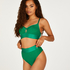 Bralette de rejilla Flexing, Verde