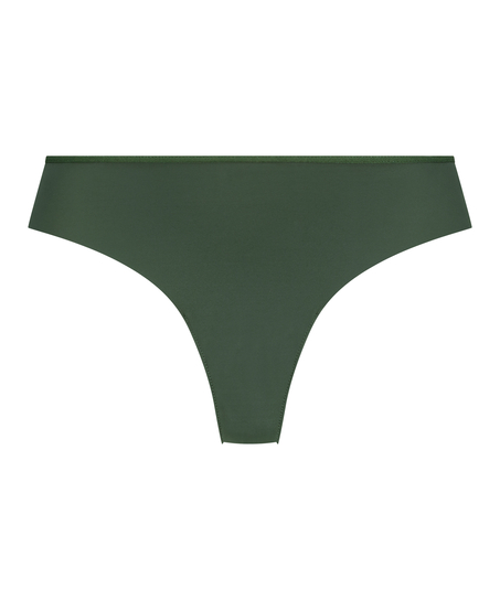 Invisible Tanga Lace Back, Verde