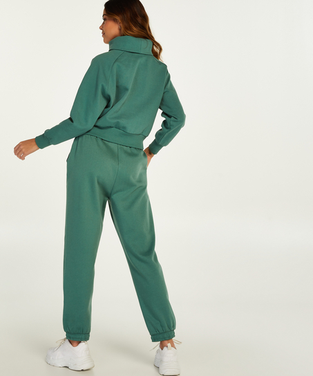 Sudadera de cuello alto, Verde