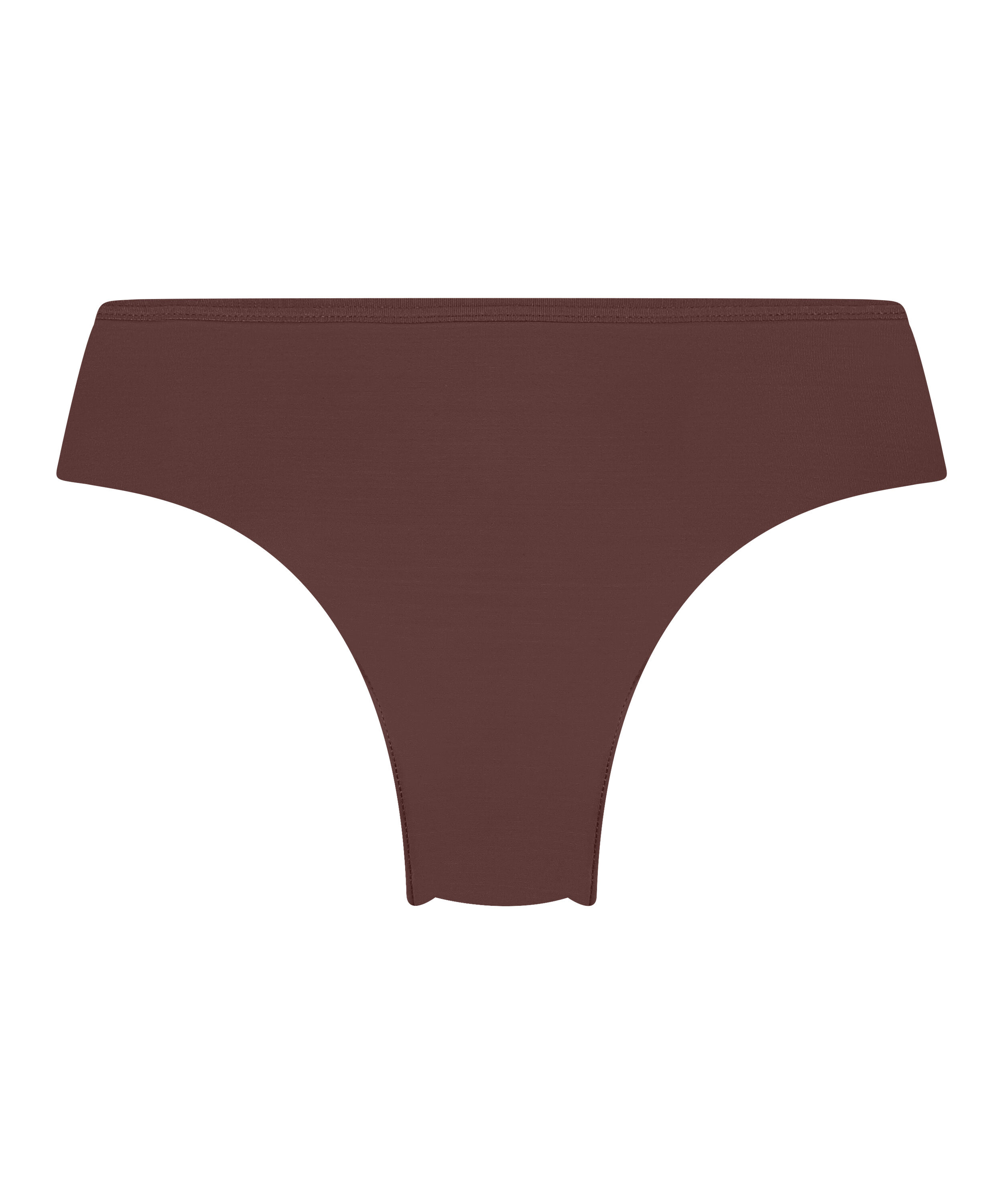 Brasile&ntilde;a Invisible Lace Back, Marr&oacute;n