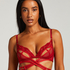 Bralette Pleasure, Rojo
