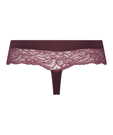 Tanga bóxer Sophie, Morado