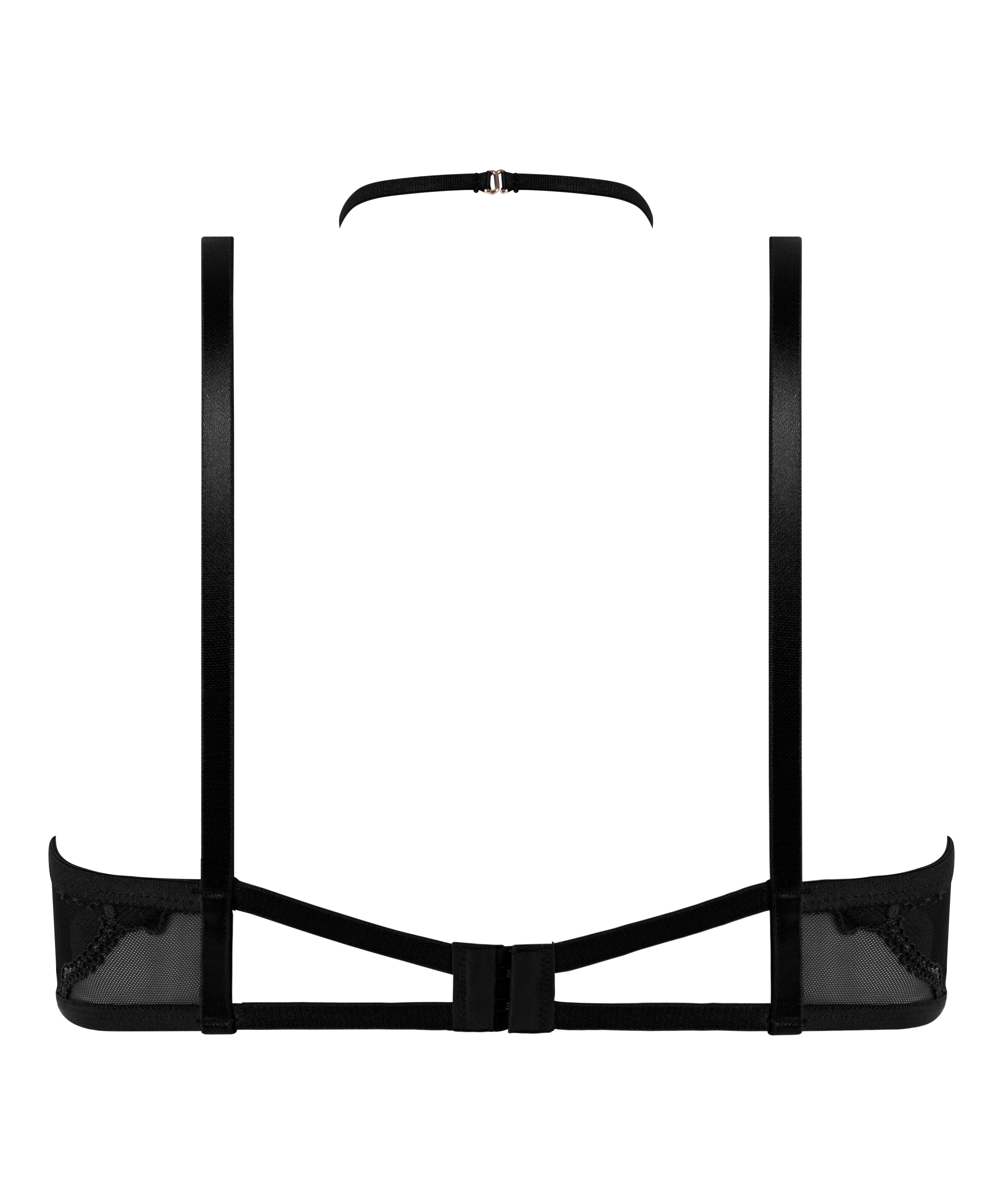 Sujetador con aros sin relleno Amari, Negro, main