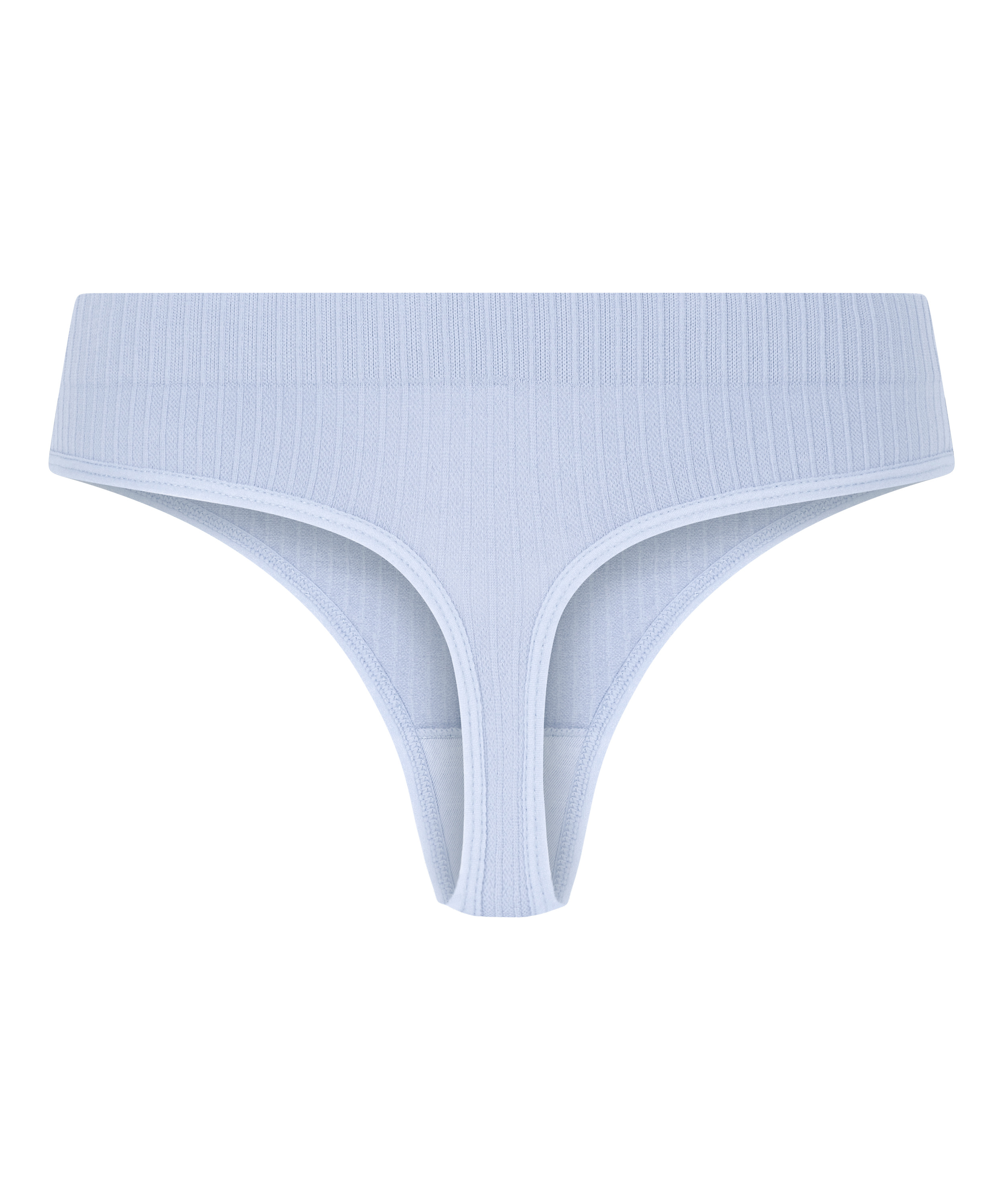 Tanga de tiro alto Dianne, Azul, main