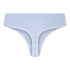 Tanga de tiro alto Dianne, Azul